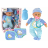 Baby Doll Sound Dummy Bib Blue Cat Pyjamas