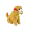 Interactive Plush Dog Soft fur Breed Poodle