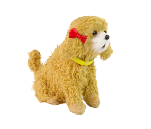 Interactive Plush Dog Soft fur Breed Poodle