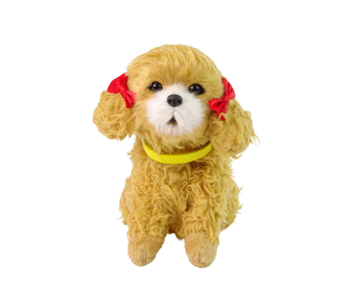 Interactive Plush Dog Soft fur Breed Poodle