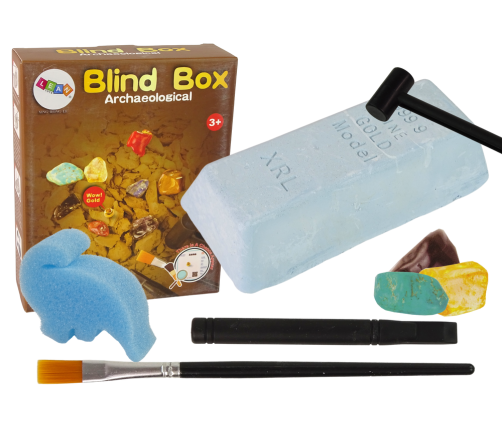 Excavation Minerals Mine Treasures Blind Box Set