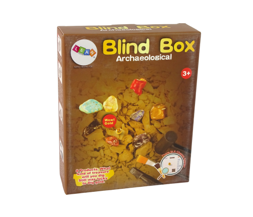 Excavation Minerals Mine Treasures Blind Box Set