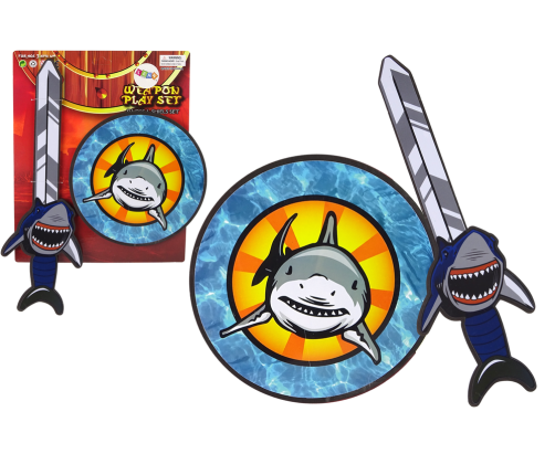 Knight Set Sword Shield Foam EVA Shark