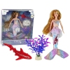 Emily the Mermaid Baby Doll Pink Accessories