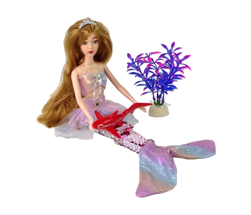 Emily the Mermaid Baby Doll Pink Accessories