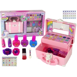 Set of Beauty Cosmetics Unicorn Pink Chest