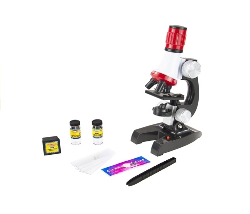 Science microscope educational toy with accessories