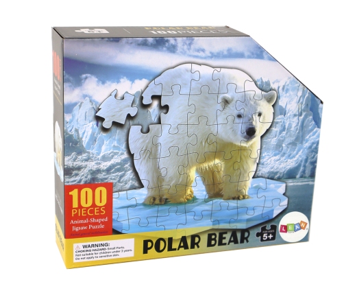 Puzzle 100 pieces Polar Bear Theme