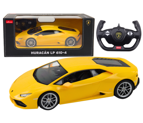 Radiovadāmā mašīna Lamborghini Huracan Yellow