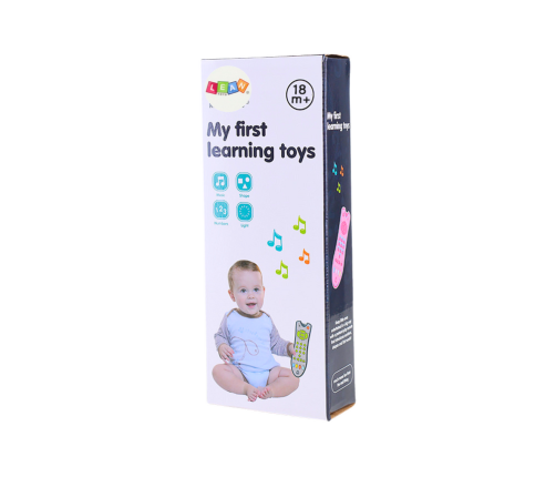 Interactive TV Remote Control For Toddler Educational Light Sound