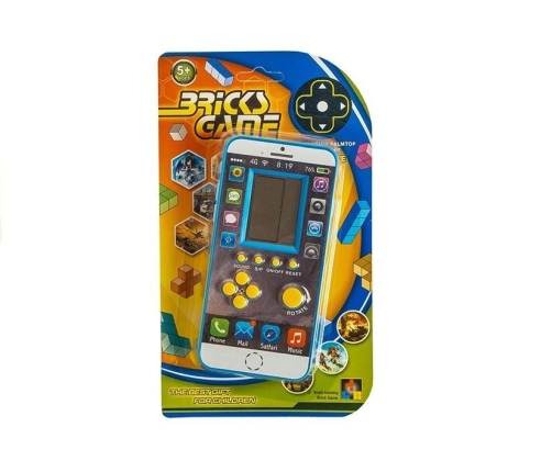 Electronic Brick Game Tetris Smartphone Blue