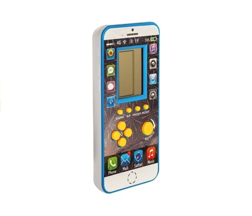 Electronic Brick Game Tetris Smartphone Blue