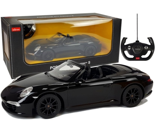 Car R/C Porsche 911 Carrera S Rastar 1:12 Black