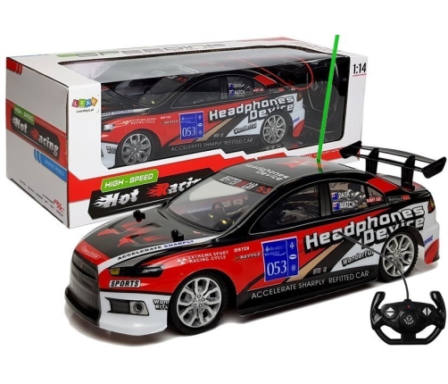 Sport Racing Remote Controlled Car  R/C 27Mhz Red