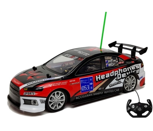 Sport Racing Remote Controlled Car  R/C 27Mhz Red