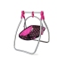 Doll Swing Alice High Chair Black-Pink