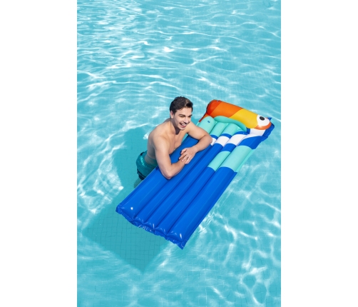 Inflatable Swimming Mattress toucan Blue 183 x 76 cm Bestway 44021