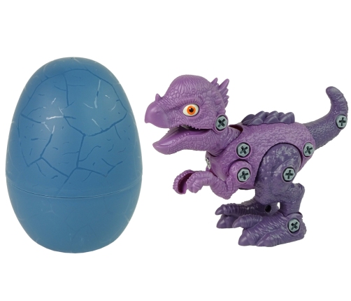 Set Dinosaur Stygimoloch with Egg DIY Screwdriver Purple