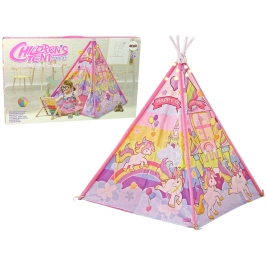 Children's Light-up Tent Unicorn Ponies Pink