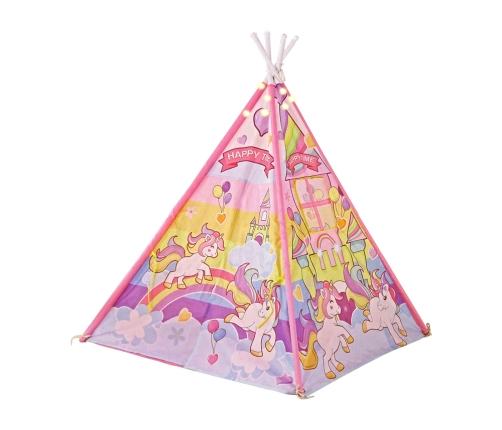 Children's Light-up Tent Unicorn Ponies Pink