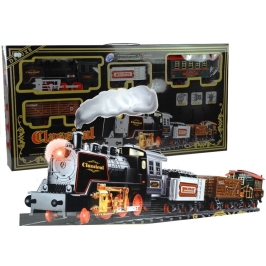 Classic Train Set with Big Wagons 650cm + RAILTRACKS