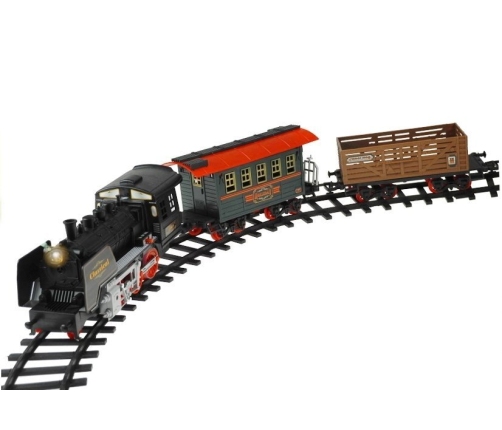 Classic Train Set with Big Wagons 650cm + RAILTRACKS