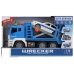 Blue Assistance Truck Police Car Sounds Lights 1:16