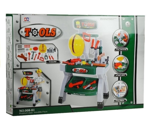 Kids Childrens Work Bench Play Set Tools Vice DIY Workshop