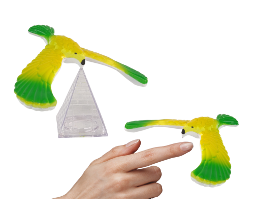 Antigravity Bird Balancing Green Toy