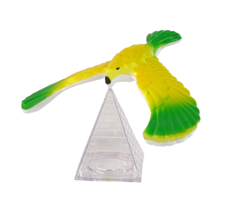 Antigravity Bird Balancing Green Toy