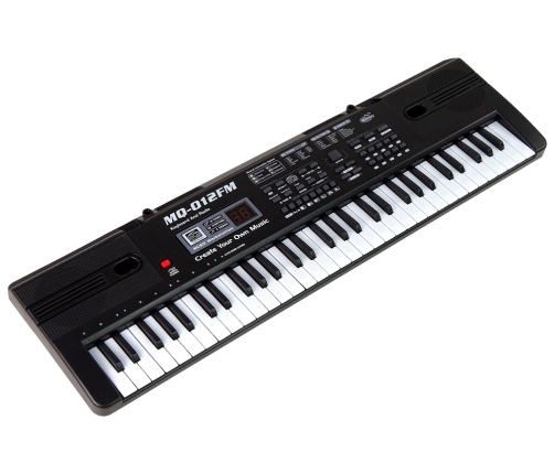 Keyboard MQ-012FM Microphone Radio 61 Keys