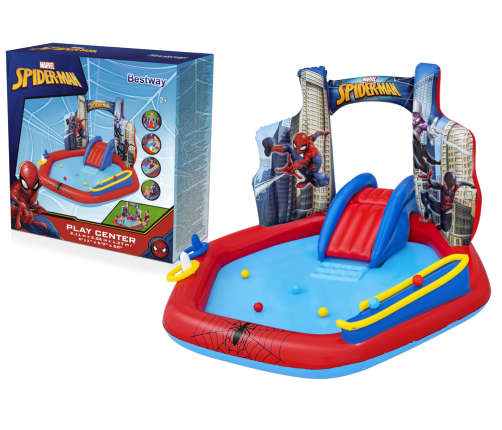 Spider Man Inflatable Playground 211 x 206 x 127 cm Bestway 98793