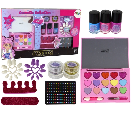 Beauty Set 2in1 For Nail Makeup 27 Pieces.