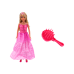 Anlily Mermaid Princess Doll Pink Dress Brush