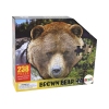 Puzzle 237 pieces Brown Bear Head Theme