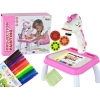 Unicorn Projector Painting Table Blackboard Pink