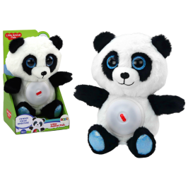 Panda Teddy Bear Sleeper Lamp Lullabies Cuddly Toy Mascot 30 cm