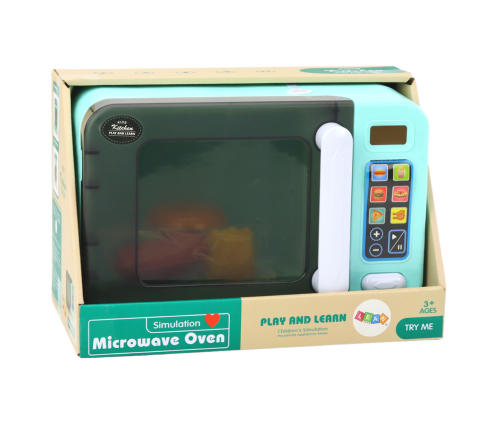 Toy Microwave Oven Turquoise Microwave Accessories