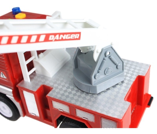 Fire Truck Toy Car - with Sounds & Movable Elements