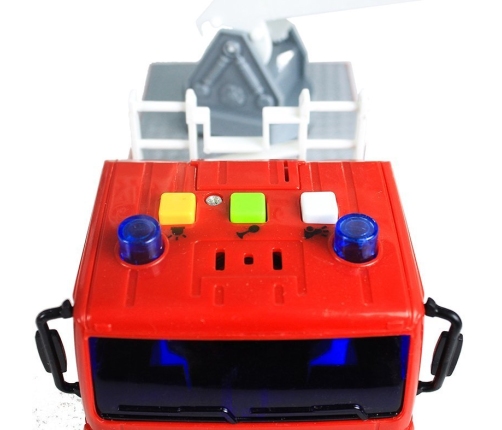 Fire Truck Toy Car - with Sounds & Movable Elements