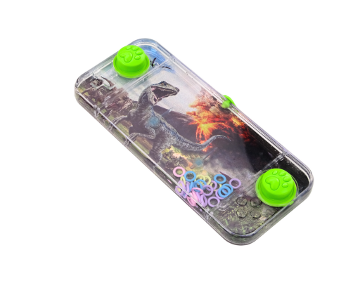 Water Arcade Game Dinosaur Carnotaurus Console Pad Green