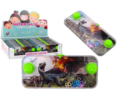 Water Arcade Game Dinosaur Carnotaurus Console Pad Green