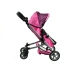 2in1 Doll Bogie and Stroller Alice - Pink and with Dots