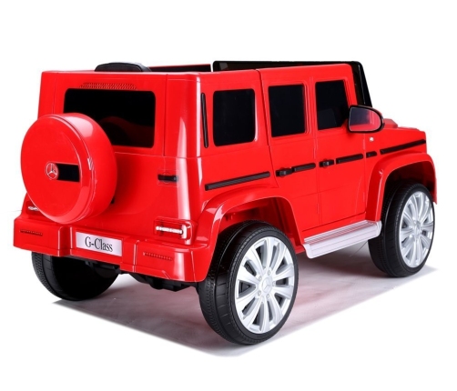 Vienvietīgs elektromobilis Mercedes G500 Red