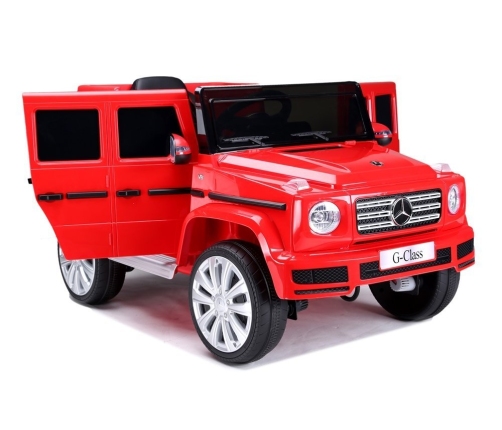 Vienvietīgs elektromobilis Mercedes G500 Red