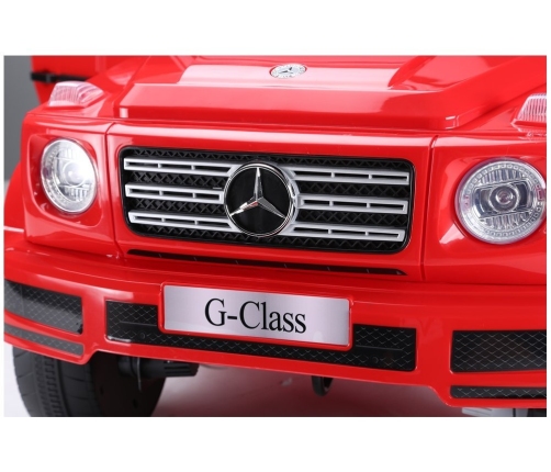 Vienvietīgs elektromobilis Mercedes G500 Red