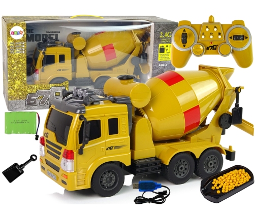 2.4G Remote Controlled Concrete Mixer Rotating Pear 1:20 Accessories