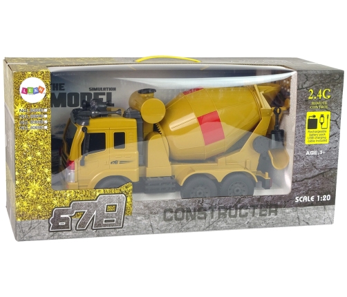 2.4G Remote Controlled Concrete Mixer Rotating Pear 1:20 Accessories