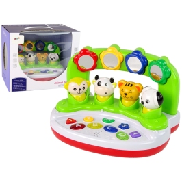 Interactive Animal Toy Learning English Light Sound