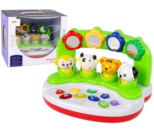 Interactive Animal Toy Learning English Light Sound